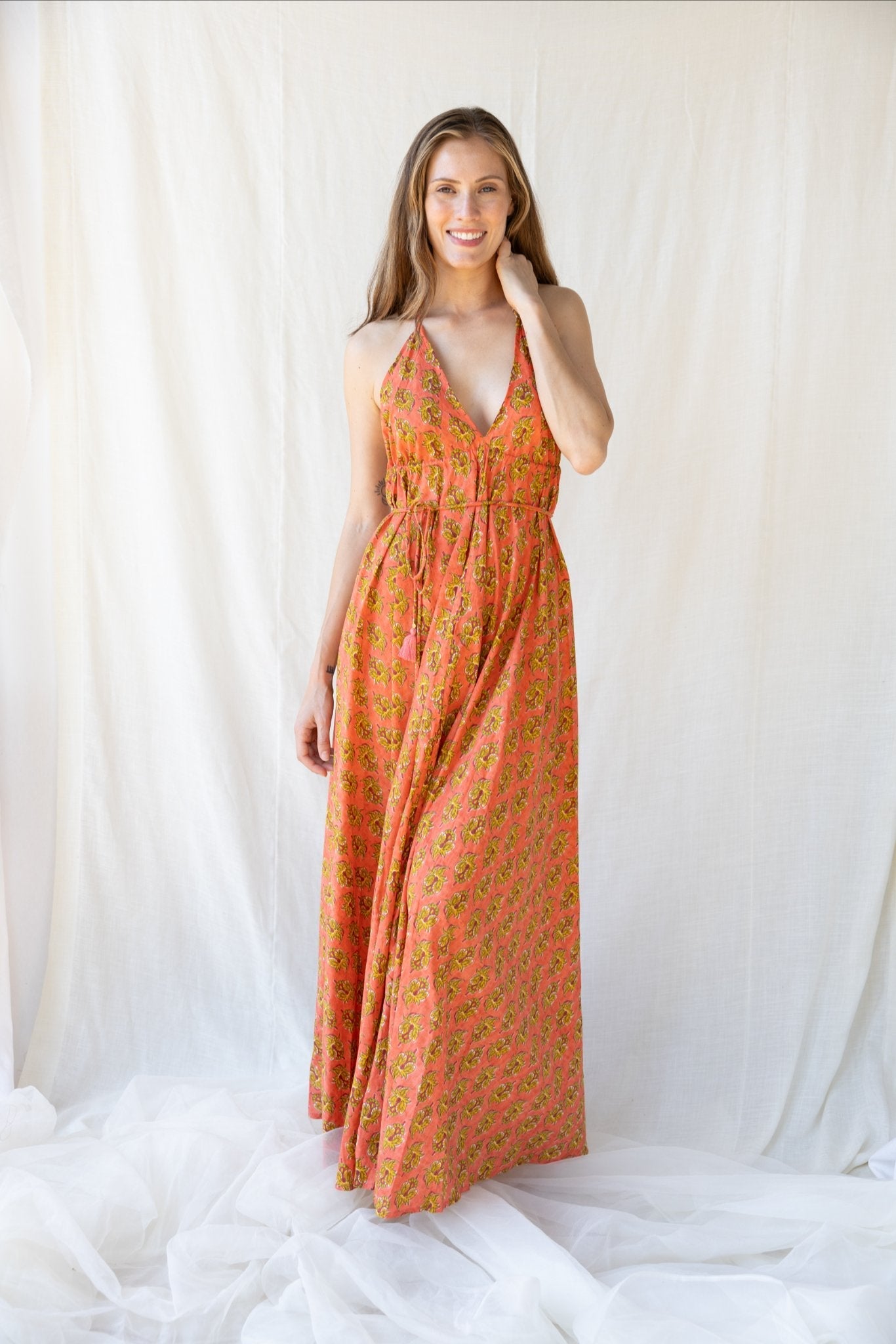 Cotton Venus Long Dress n.9 - Bohemia Couture