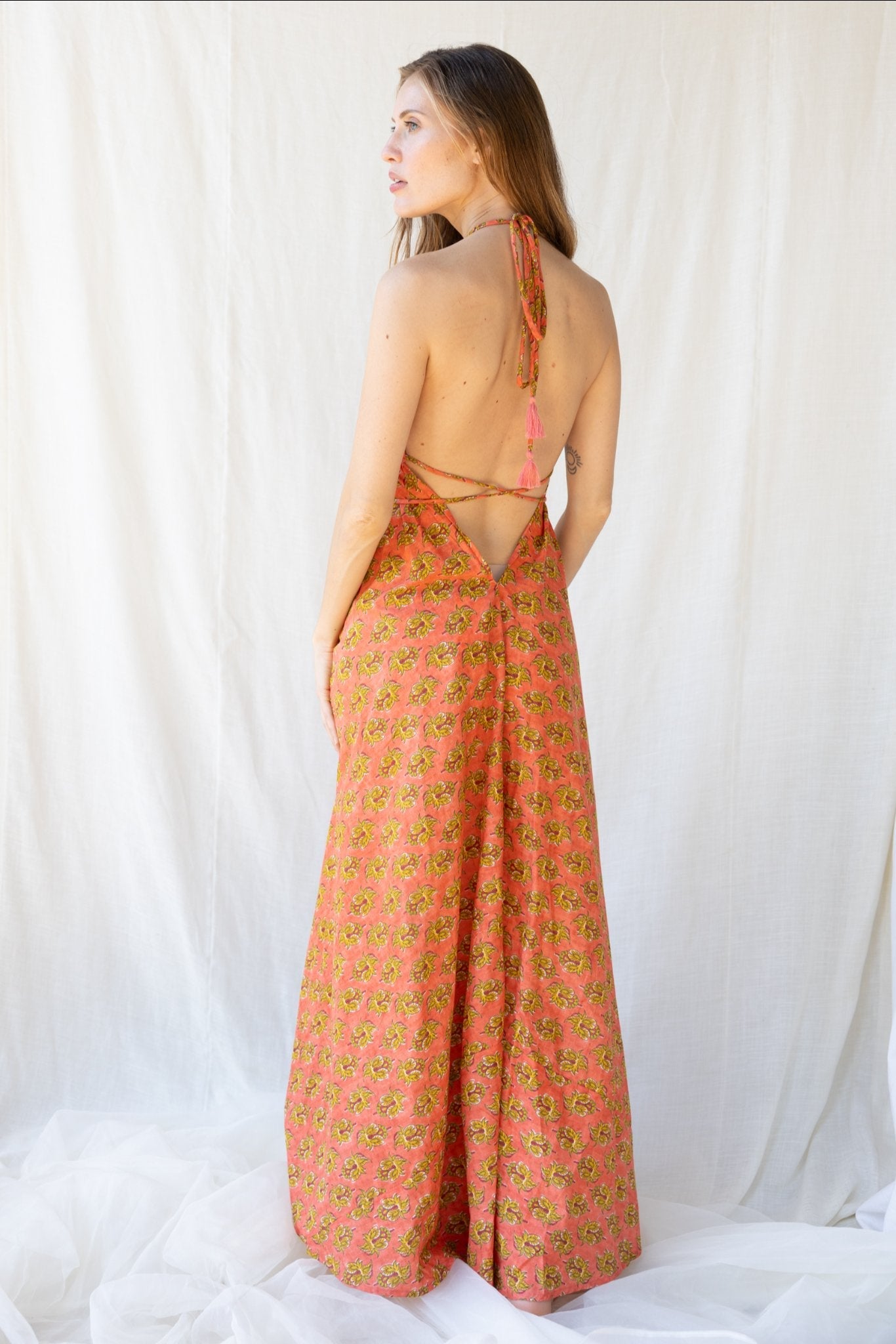 Cotton Venus Long Dress n.9 - Bohemia Couture