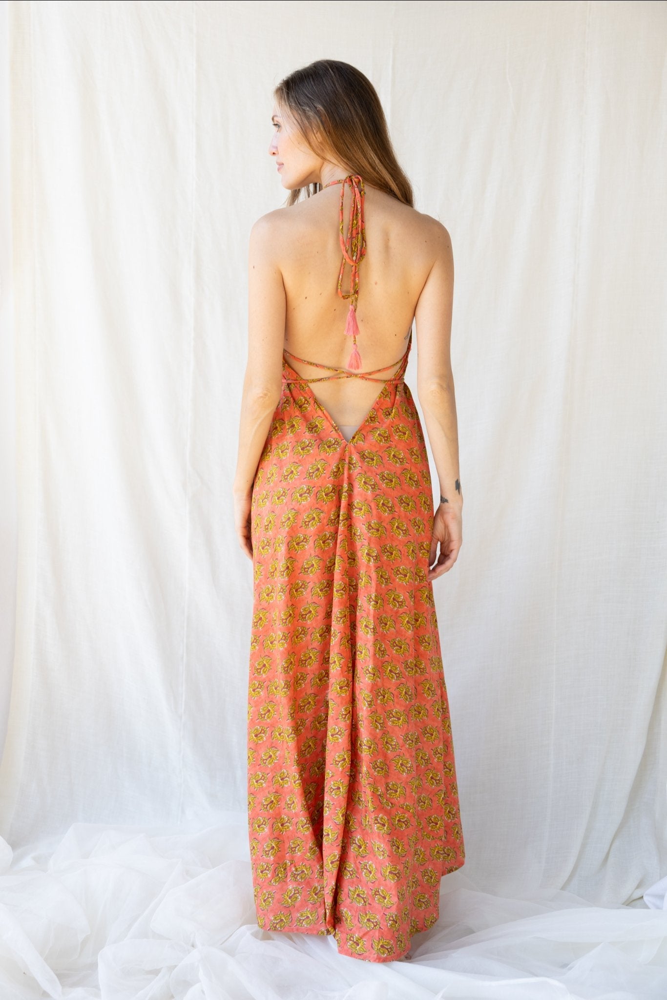 Cotton Venus Long Dress n.9 - Bohemia Couture