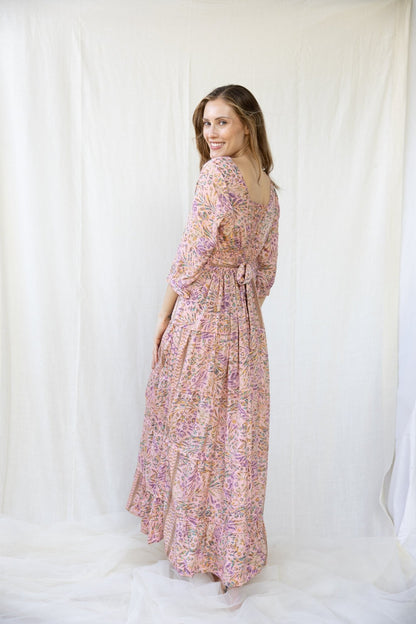 Silk Gardenia Long Dress n.4 - Bohemia Couture