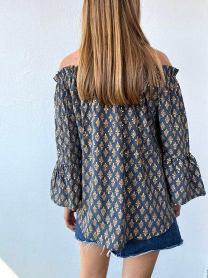 Silk Gypsy Top n.4 - Bohemia Couture