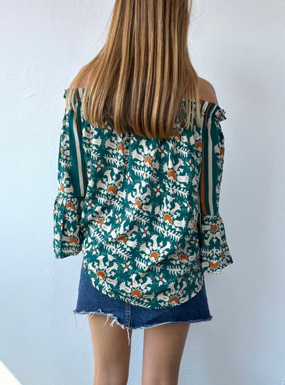 Silk Gypsy Top n.5 - Bohemia Couture