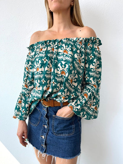 Silk Gypsy Top n.5 - Bohemia Couture