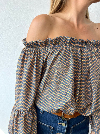 Silk Gypsy Top n.8 - Bohemia Couture