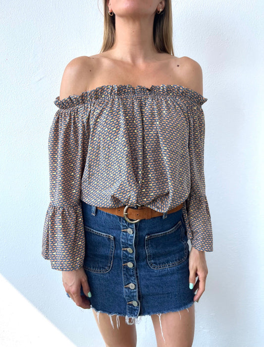 Silk Gypsy Top n.8 - Bohemia Couture