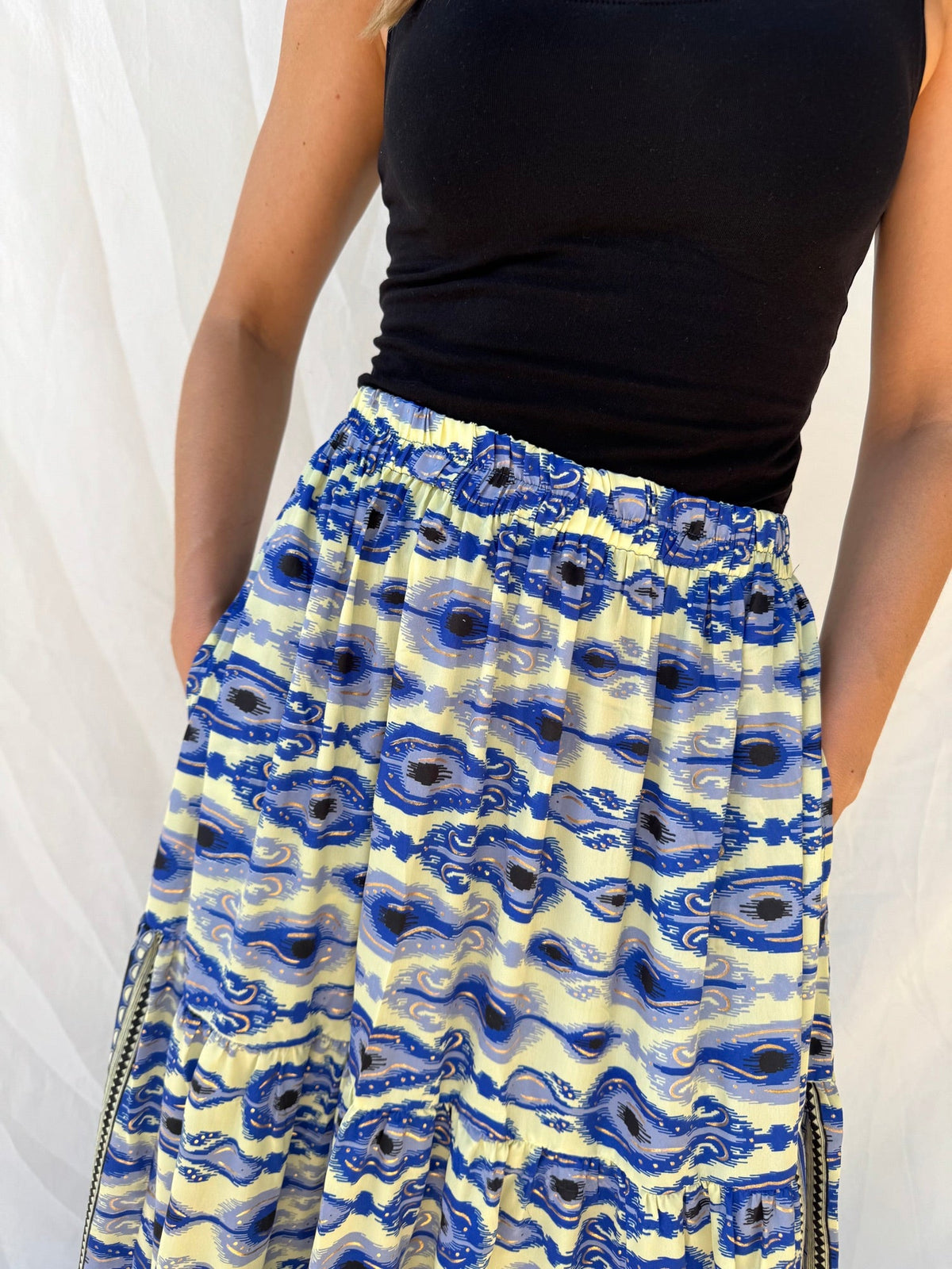 Silk Julia Skirt n.11 - Bohemia Couture