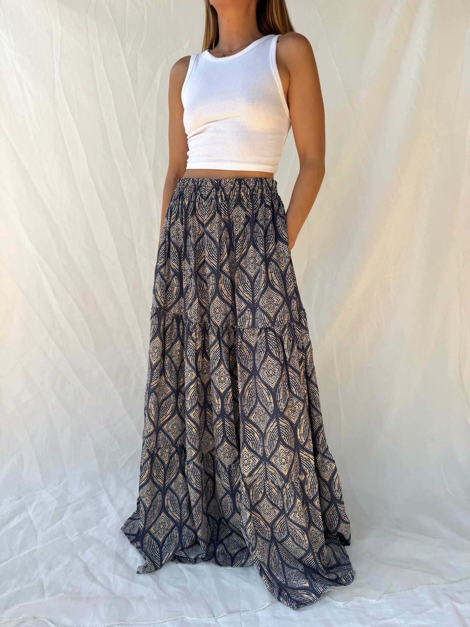 Silk Julia Skirt n.12 - Bohemia Couture