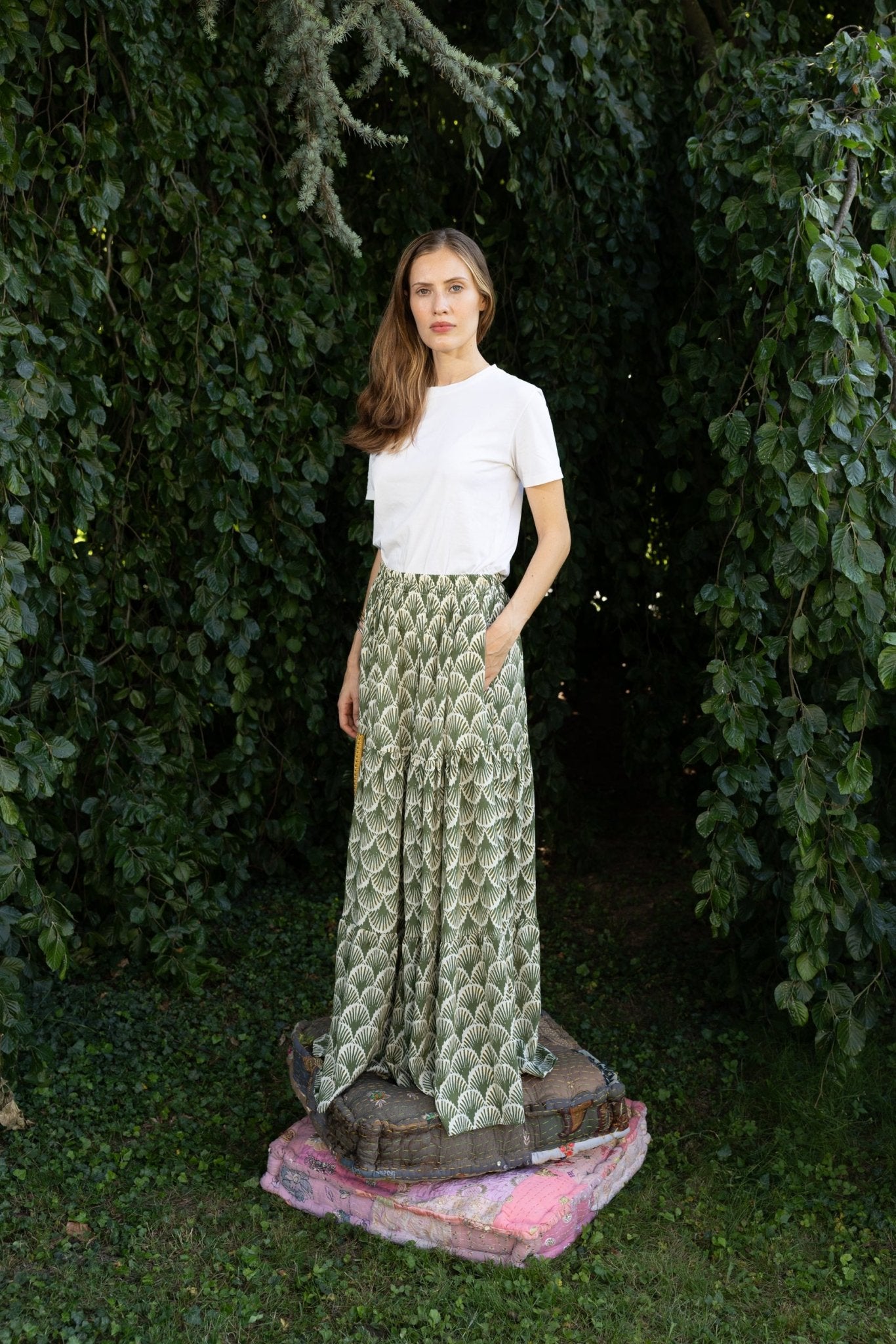 Silk Julia Skirt n.8 - Bohemia Couture