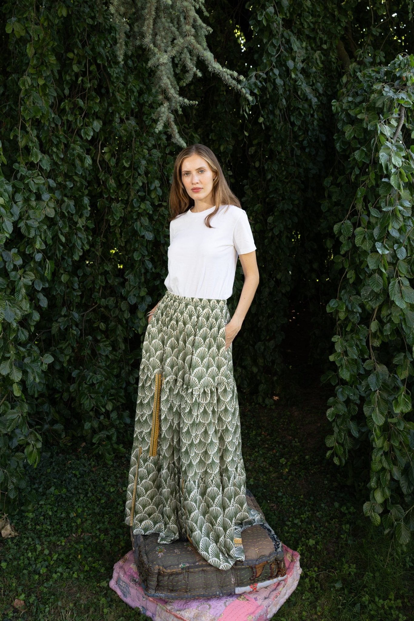 Silk Julia Skirt n.8 - Bohemia Couture