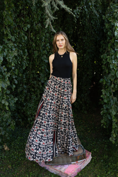 Silk Julia Skirt n.9 - Bohemia Couture