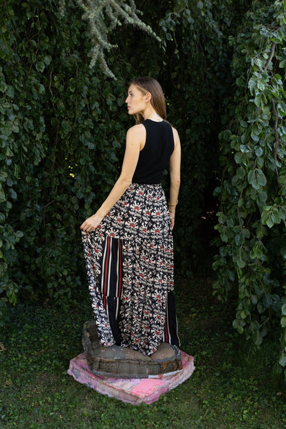 Silk Julia Skirt n.9 - Bohemia Couture