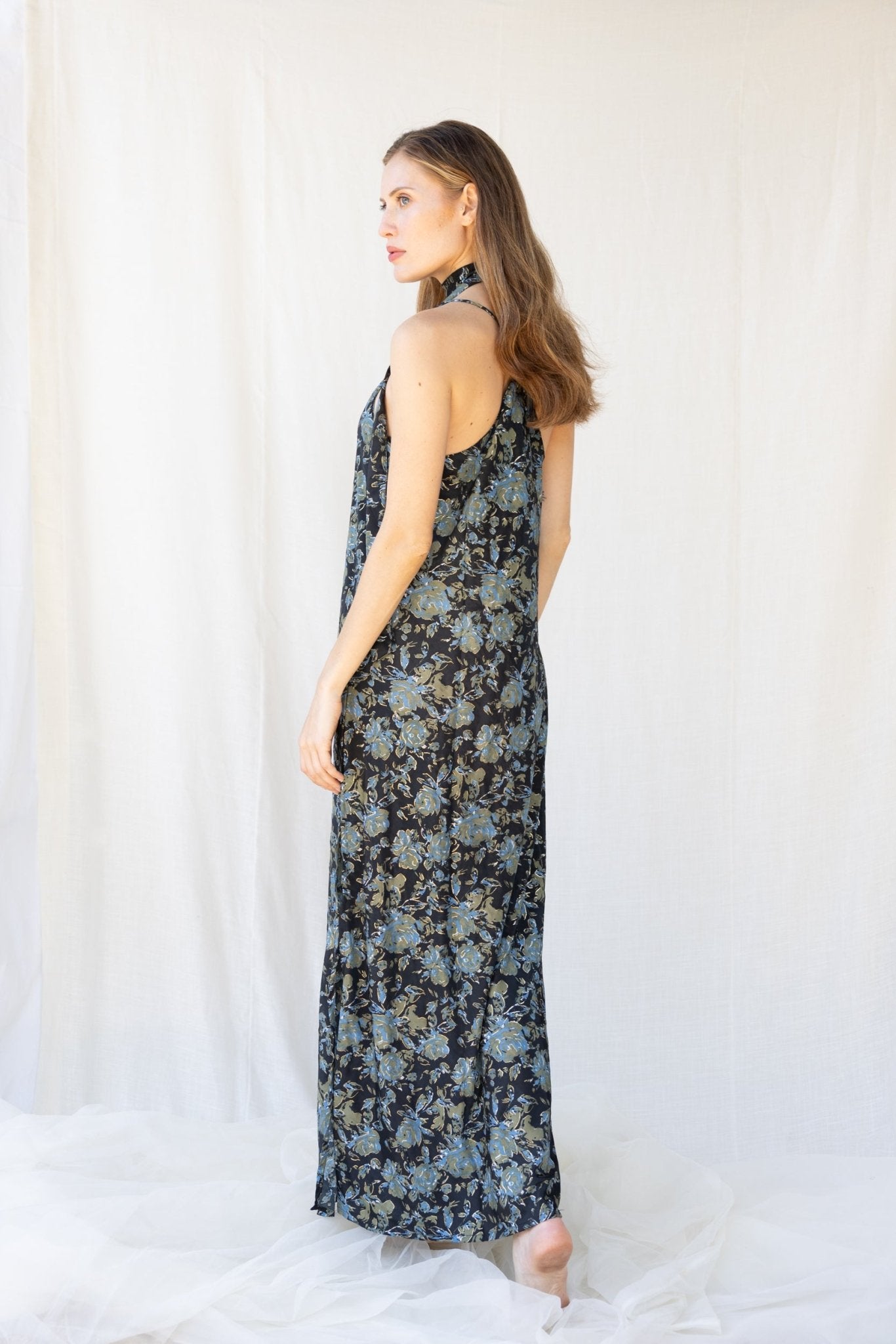 Silk Kushi Slip Dress n.1 - Bohemia Couture