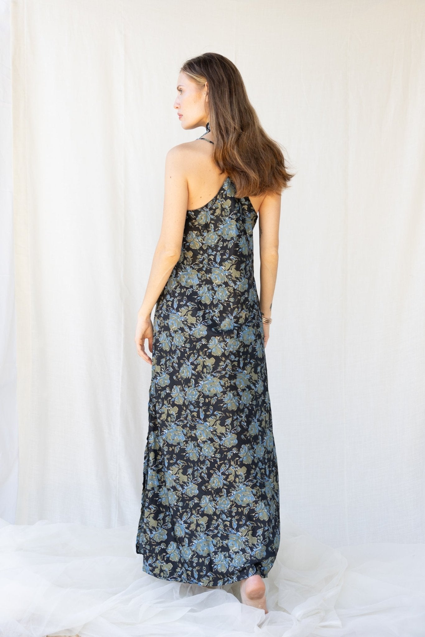 Silk Kushi Slip Dress n.1 - Bohemia Couture