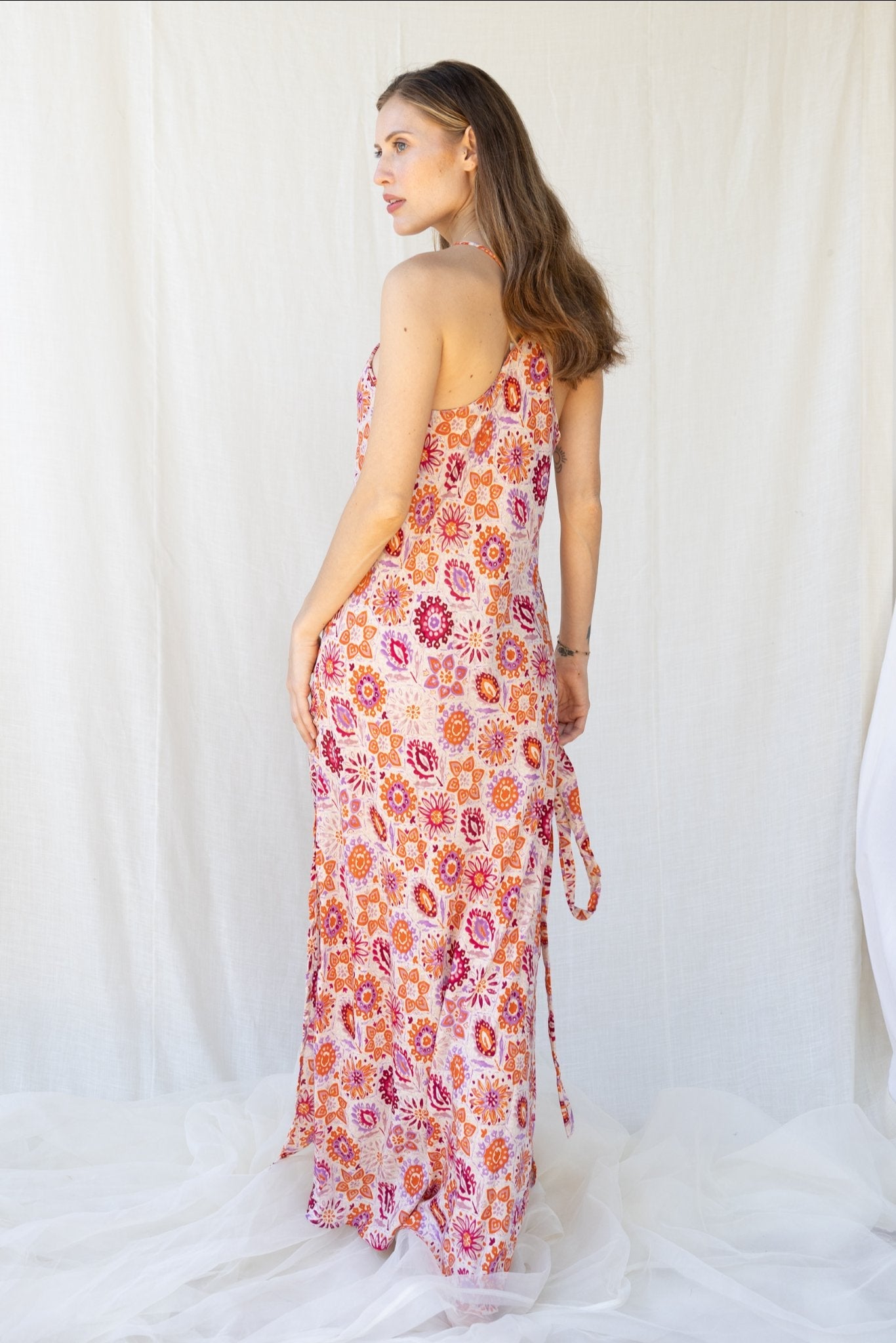 Silk Kushi Slip Dress n.2 - Bohemia Couture