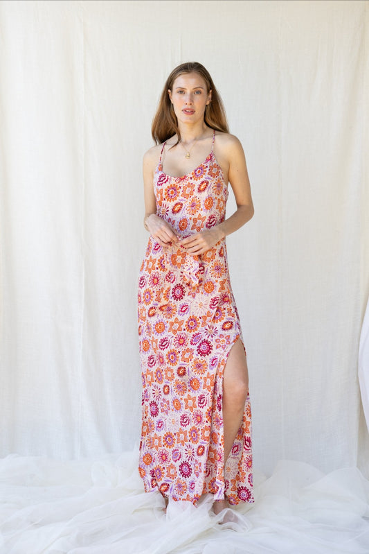Silk Kushi Slip Dress n.2 - Bohemia Couture