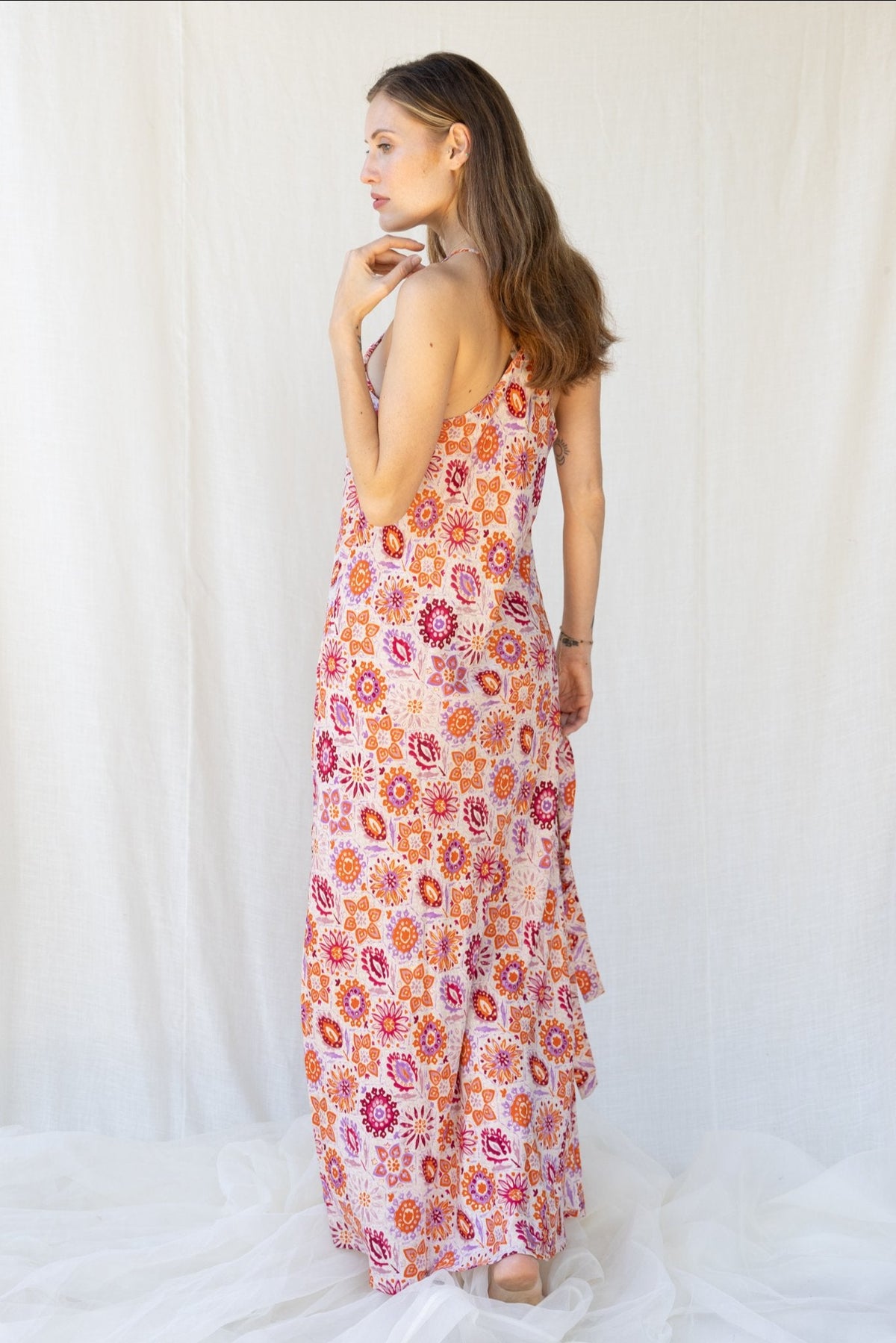 Silk Kushi Slip Dress n.2 - Bohemia Couture