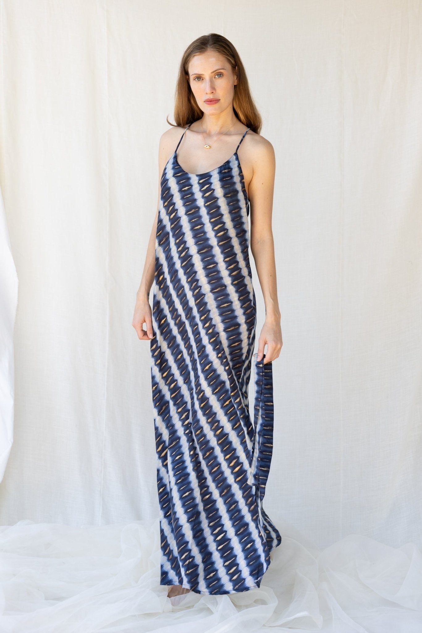 Silk Kushi Slip Dress n.4 - Bohemia Couture