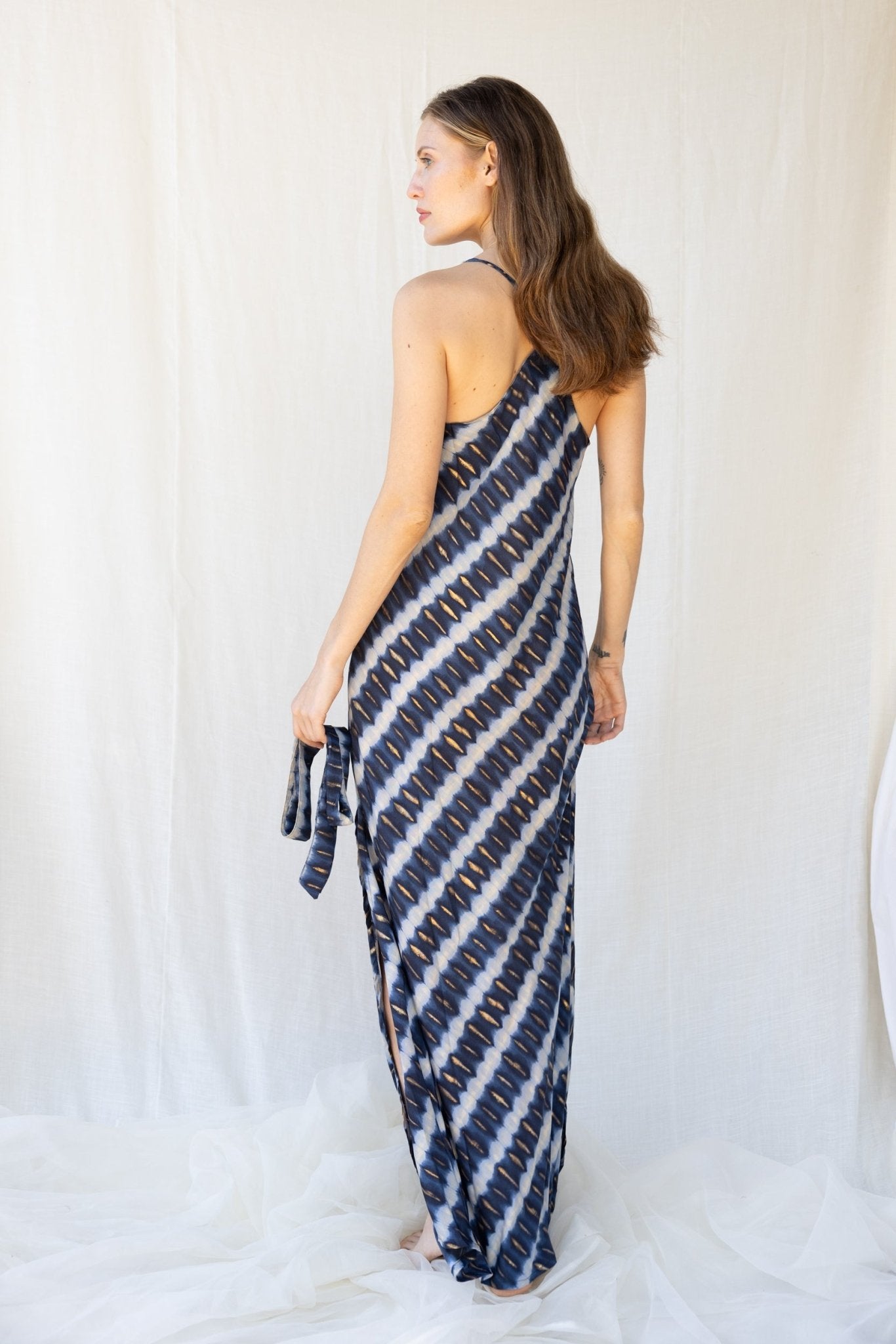 Silk Kushi Slip Dress n.4 - Bohemia Couture