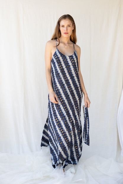 Silk Kushi Slip Dress n.4 - Bohemia Couture