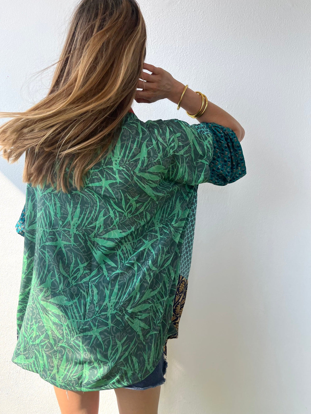 Silk Short Cardigan n.181 - Bohemia Couture