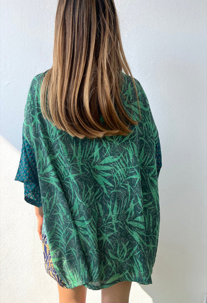 Silk Short Cardigan n.181 - Bohemia Couture