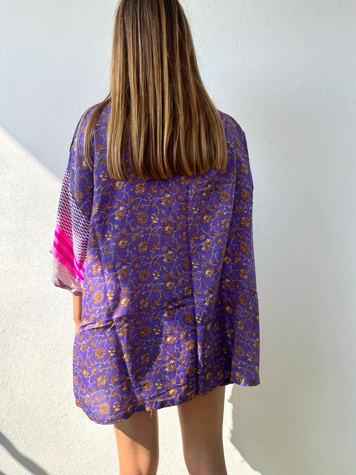 Silk Short Cardigan n.184 - Bohemia Couture