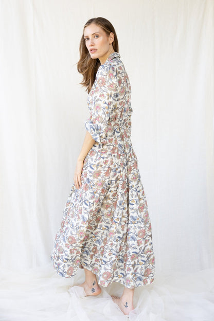 Silk St. Barth Long Dress n.16 - Bohemia Couture