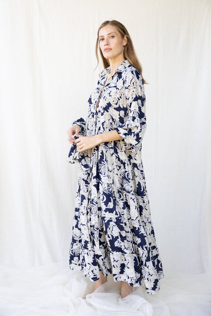 Silk St. Barth Long Dress n.17 - Bohemia Couture