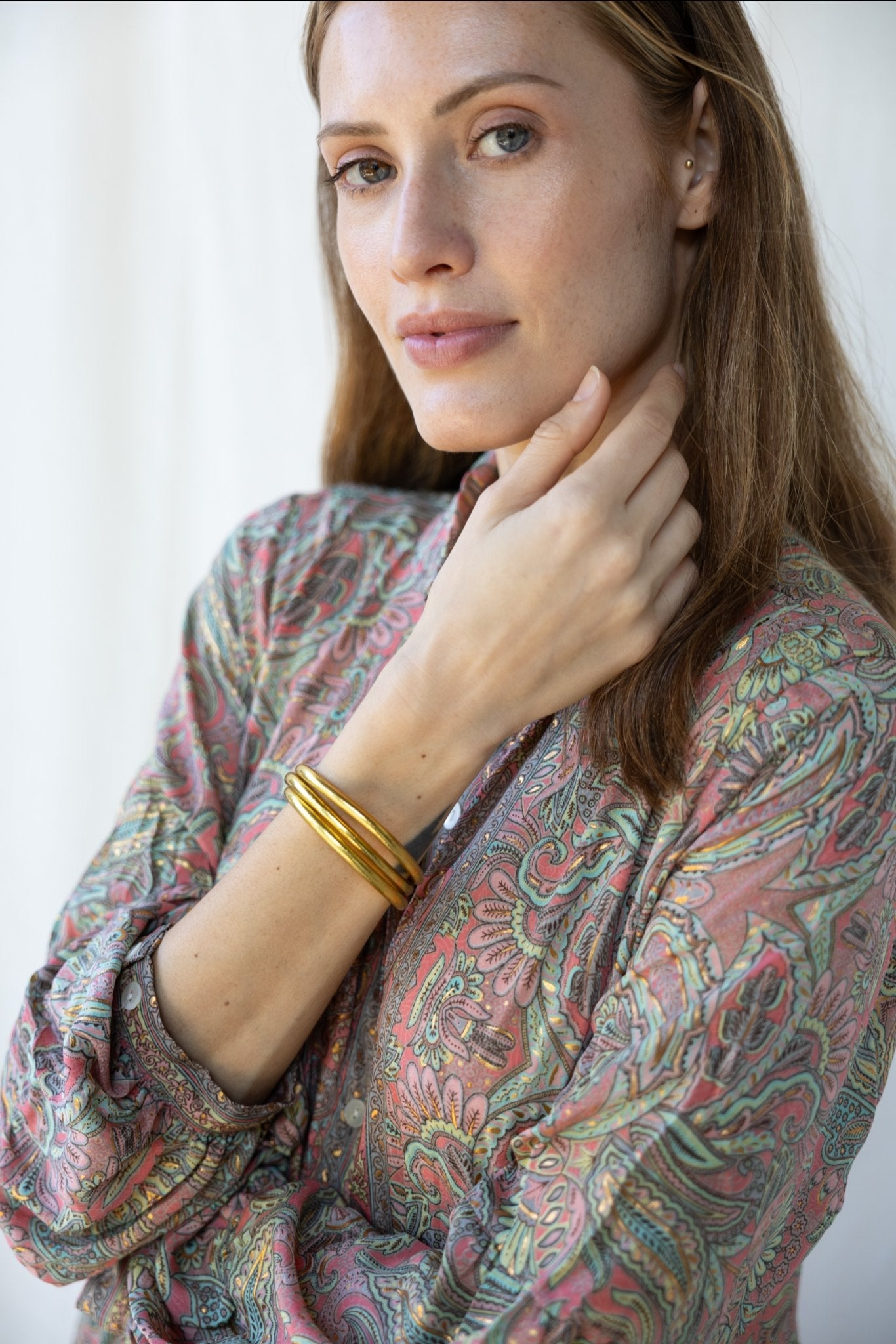 Silk St. Barth Long Dress n.18 - Bohemia Couture