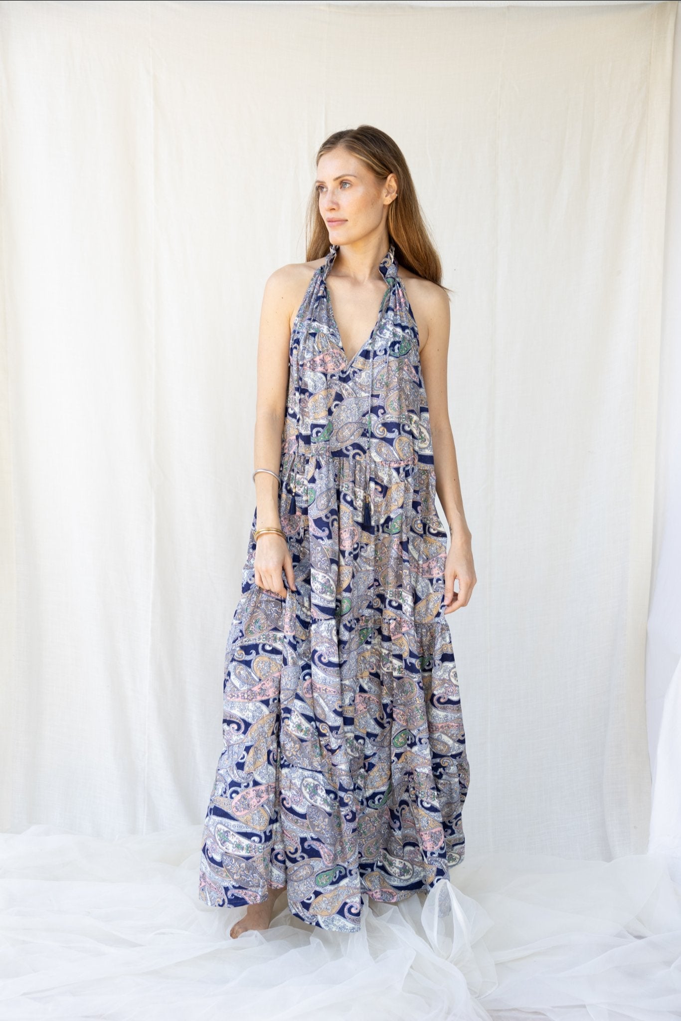 Silk Sunday Long Dress n.6 - Bohemia Couture
