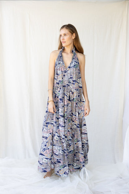 Silk Sunday Long Dress n.6 - Bohemia Couture