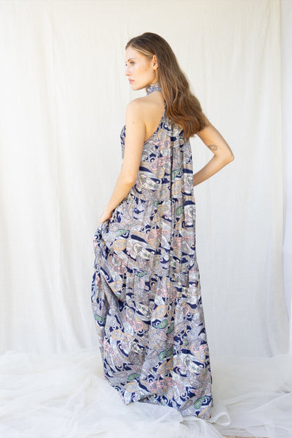 Silk Sunday Long Dress n.6 - Bohemia Couture