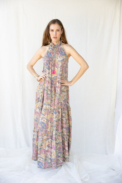 Silk Sunday Long Dress n.7 - Bohemia Couture