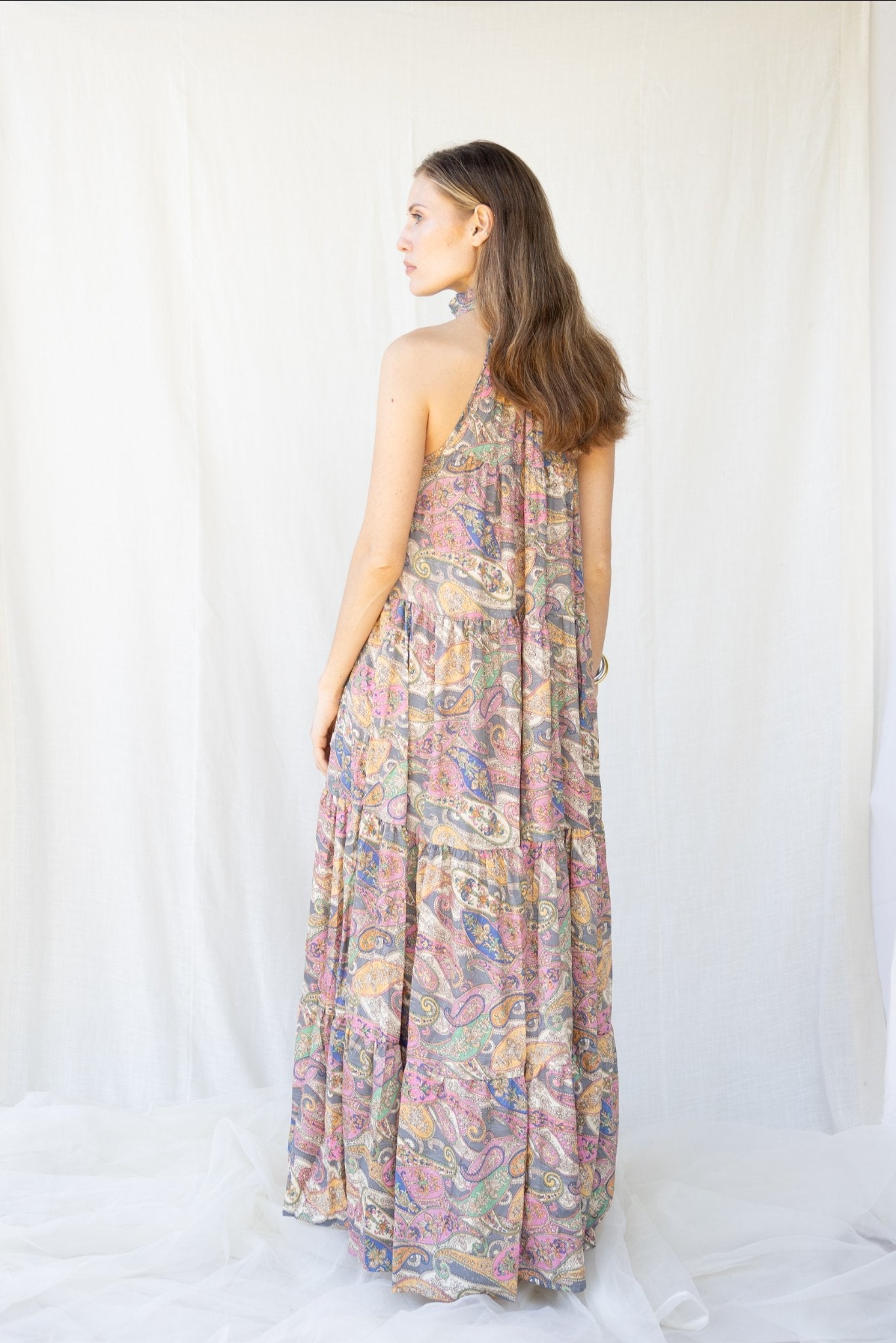Silk Sunday Long Dress n.7 - Bohemia Couture