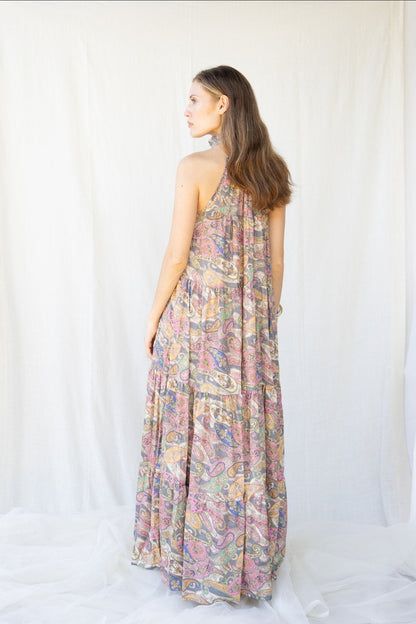 Silk Sunday Long Dress n.7 - Bohemia Couture