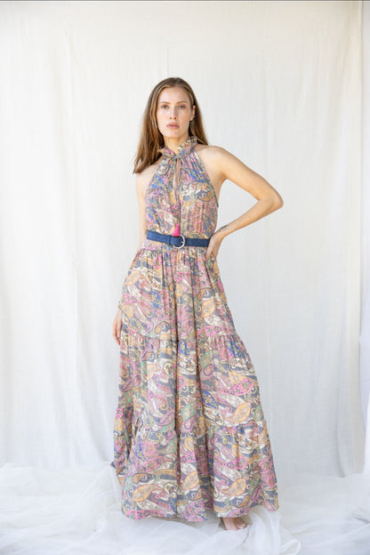 Silk Sunday Long Dress n.7 - Bohemia Couture