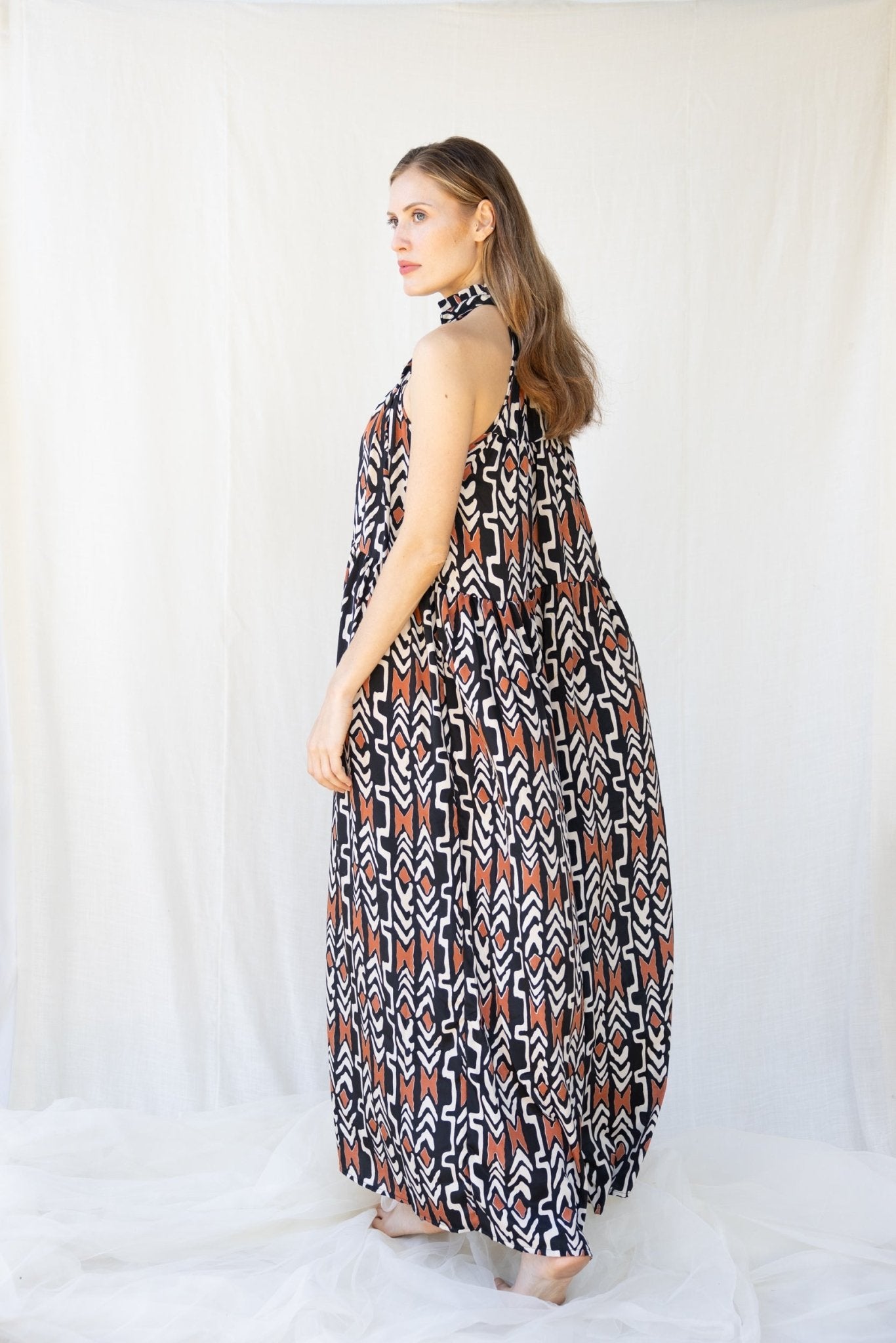 Silk Sunday Long Dress n.8 - Bohemia Couture
