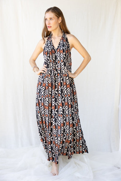 Silk Sunday Long Dress n.8 - Bohemia Couture