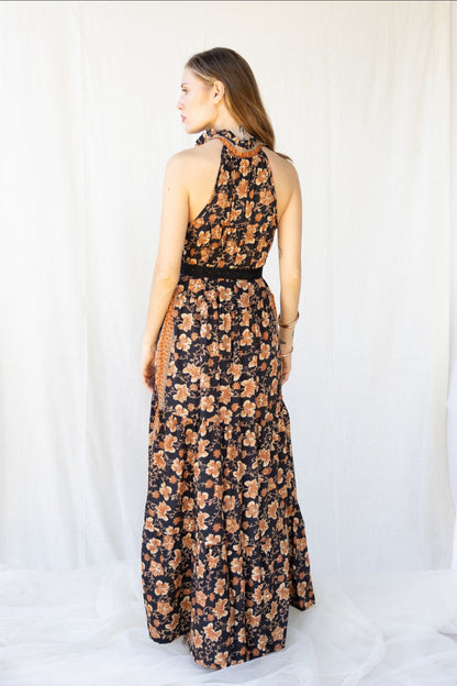Silk Sunday Long Dress n.9 - Bohemia Couture
