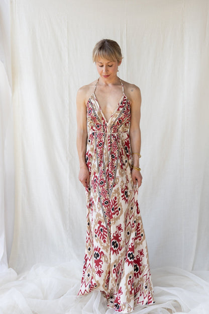 Silk Venus Long Dress n.5 - Bohemia Couture
