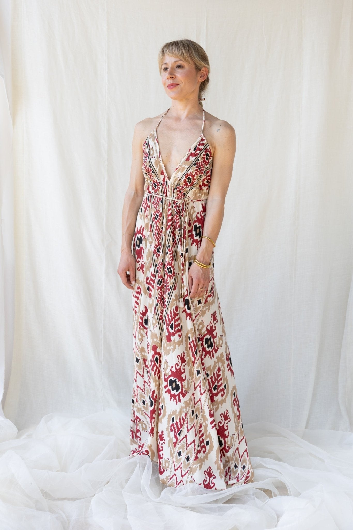 Silk Venus Long Dress n.5 - Bohemia Couture