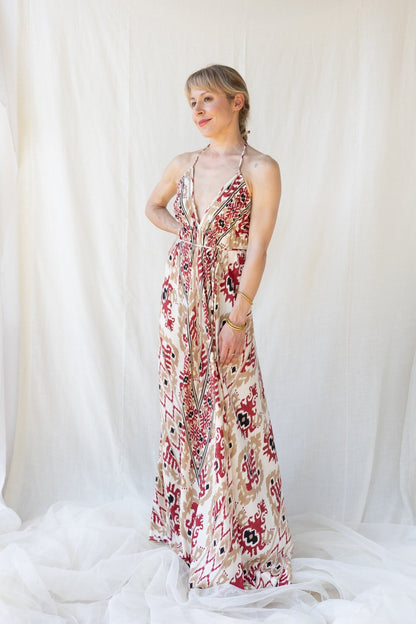 Silk Venus Long Dress n.5 - Bohemia Couture