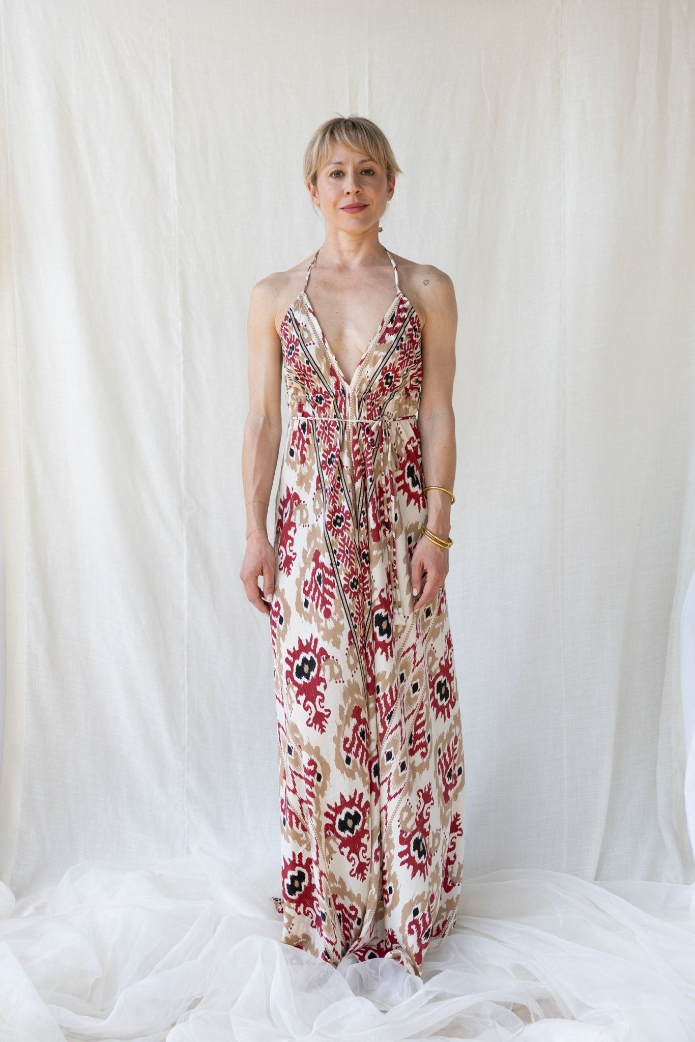 Silk Venus Long Dress n.5 - Bohemia Couture