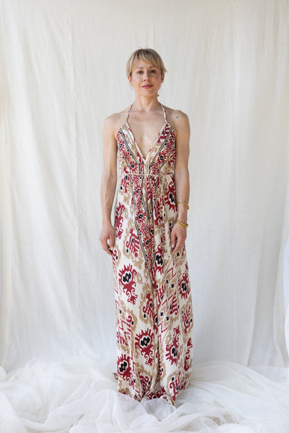 Silk Venus Long Dress n.5 - Bohemia Couture