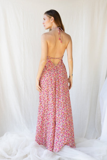 Silk Venus Long Dress n.6 - Bohemia Couture