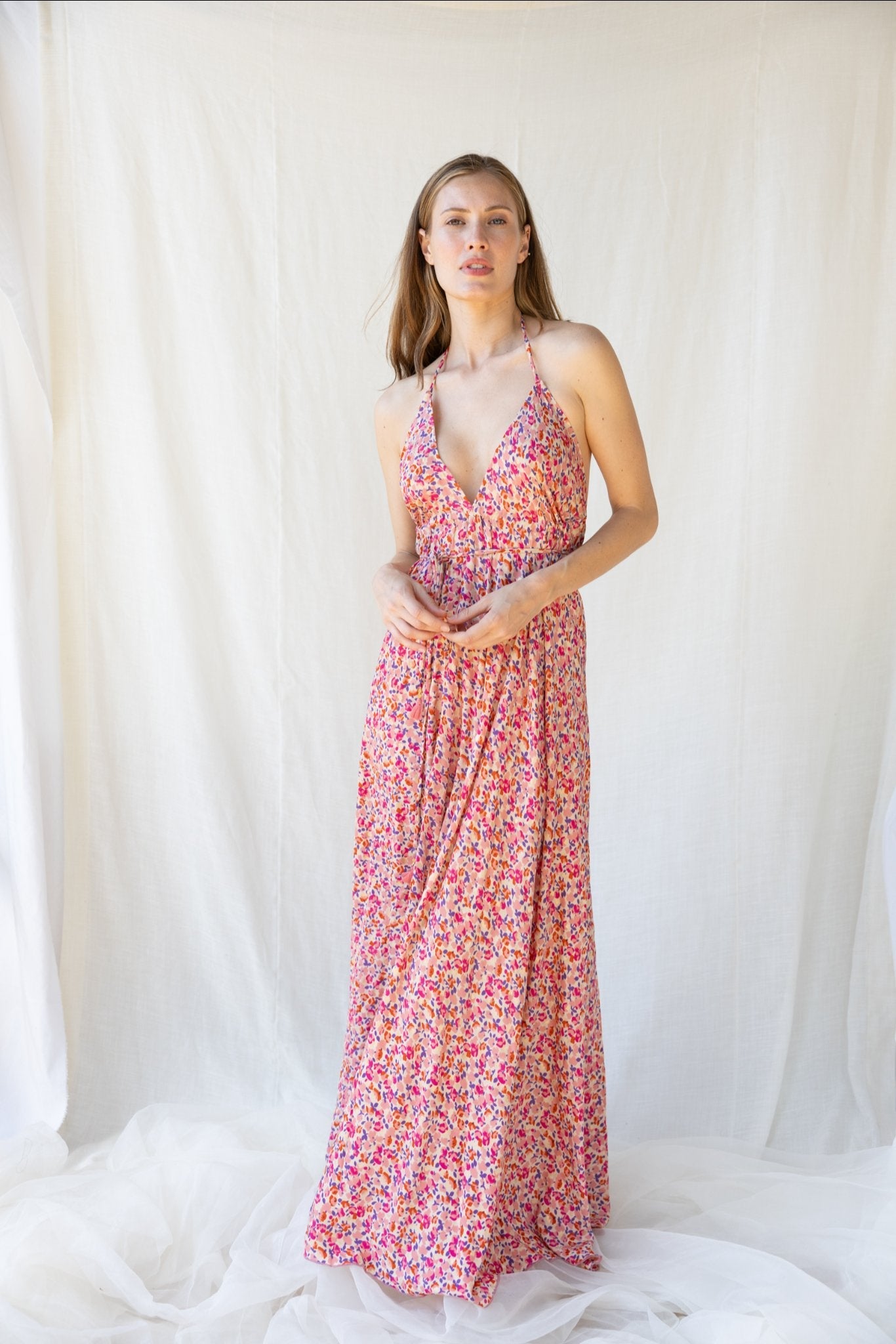 Silk Venus Long Dress n.6 - Bohemia Couture