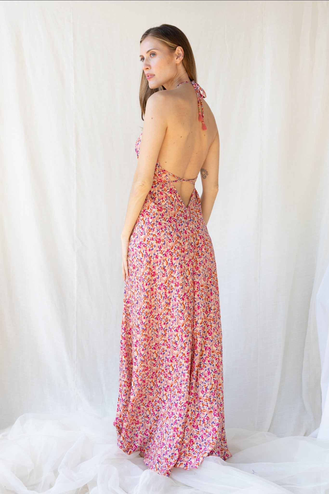 Silk Venus Long Dress n.6 - Bohemia Couture