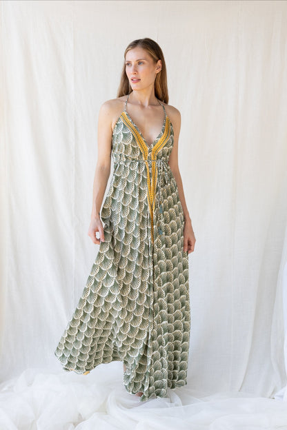 Silk Venus Long Dress n.7 - Bohemia Couture