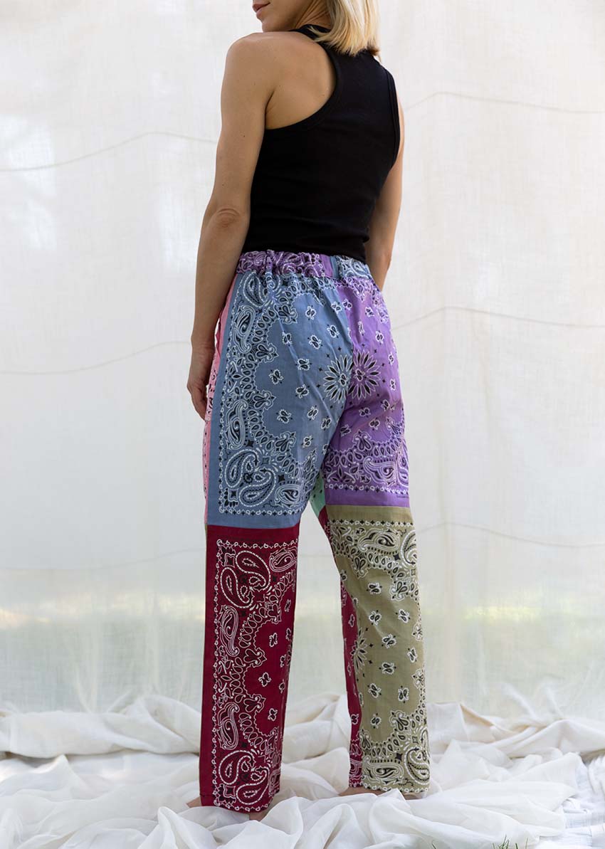 Bandana Pants - Multicolor