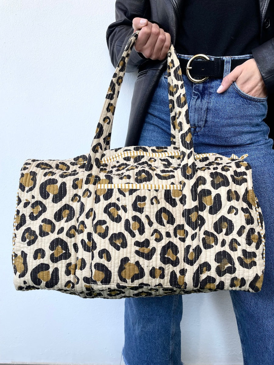 Leopard Weekend Bag Bohemia Couture